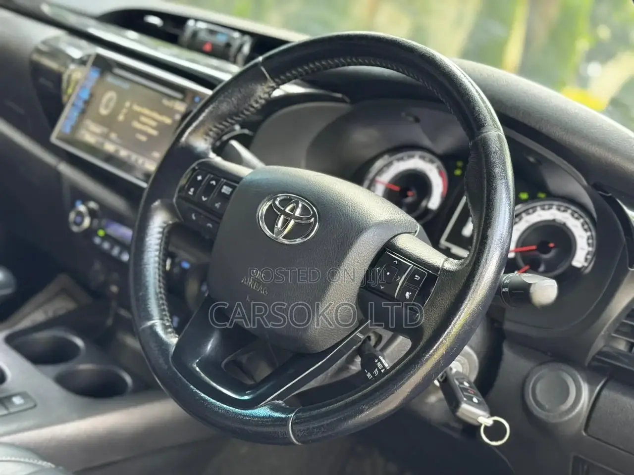 Toyota Hilux 2018 Gray