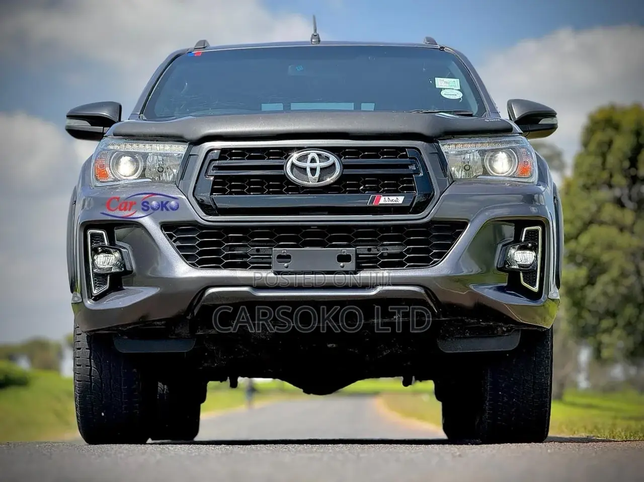 Toyota Hilux 2018 Gray