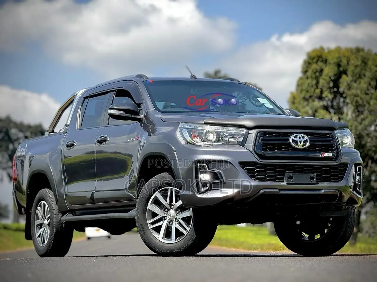 Toyota Hilux 2018 Gray