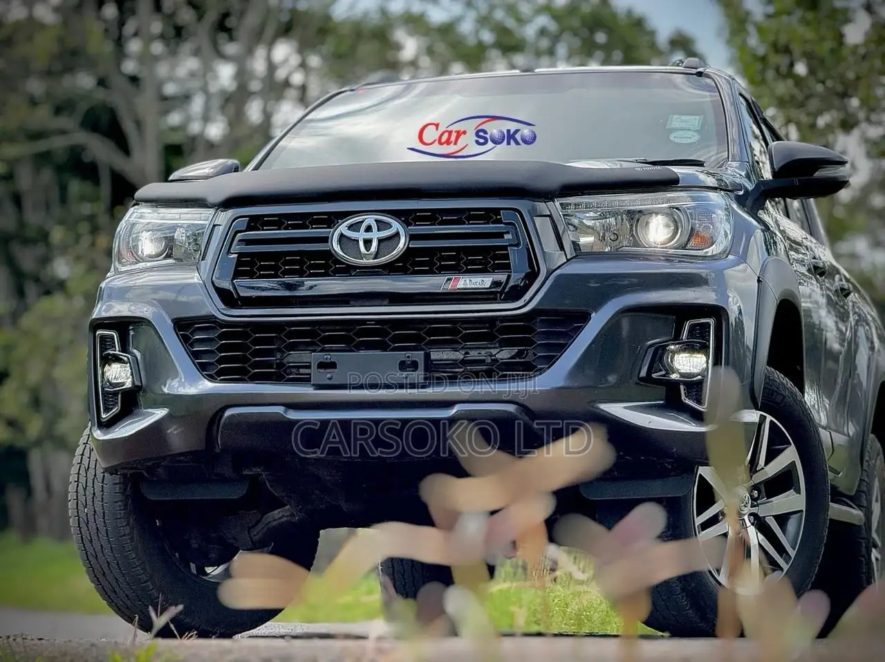 Toyota Hilux 2018 Gray