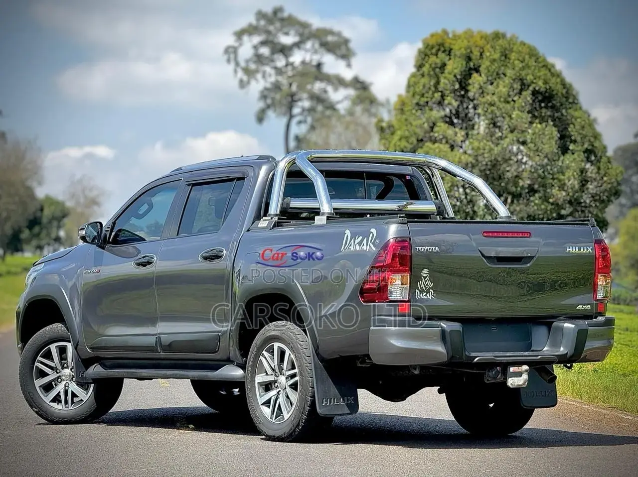 Toyota Hilux 2018 Gray