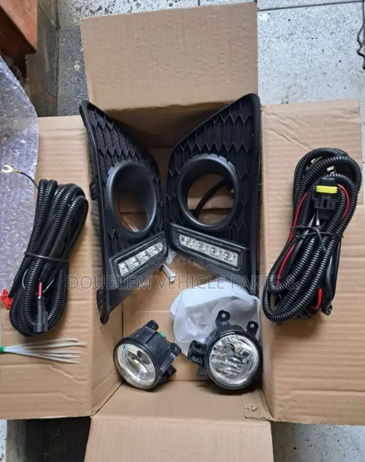 Honda Fit Foglamps/Fog Lamps With Covers,Wiring Complete Set