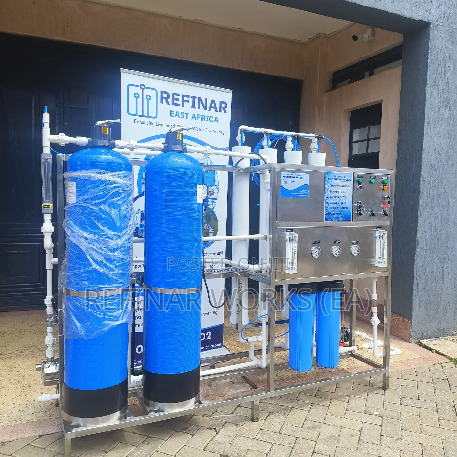 Commercial Reverse Osmosis Borehole Water Treatment Machines