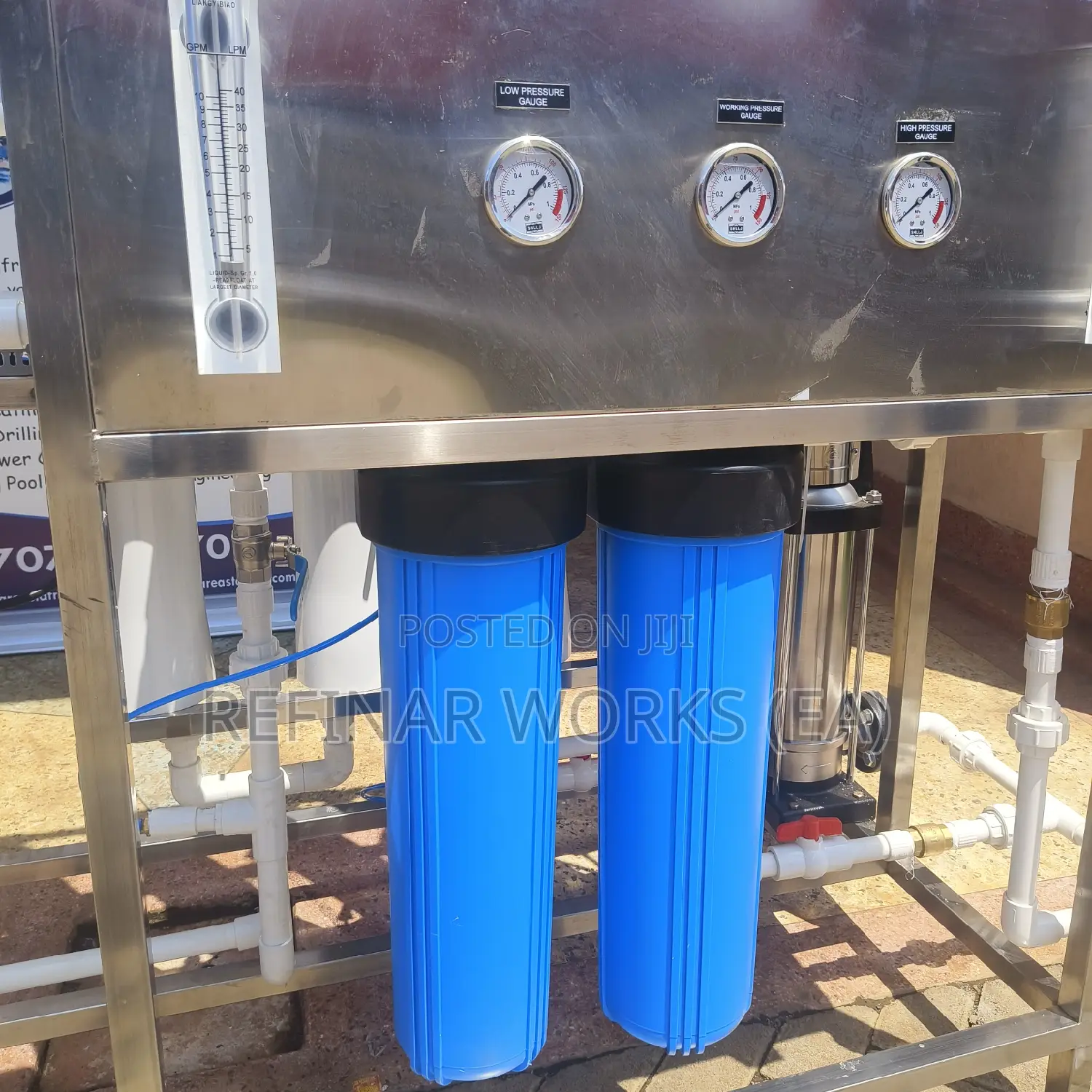 Commercial Reverse Osmosis Borehole Water Treatment Machines
