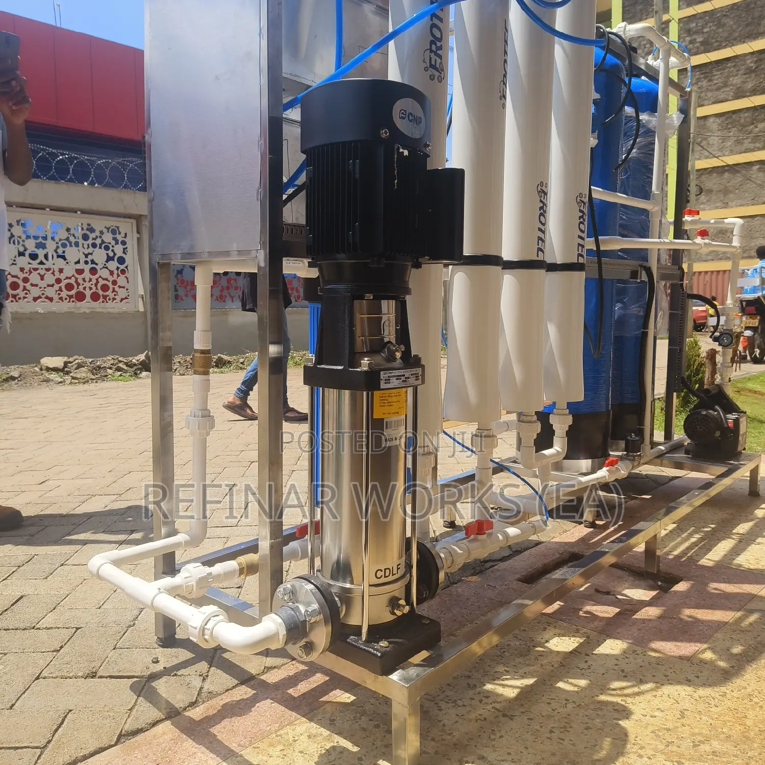Commercial Reverse Osmosis Borehole Water Treatment Machines