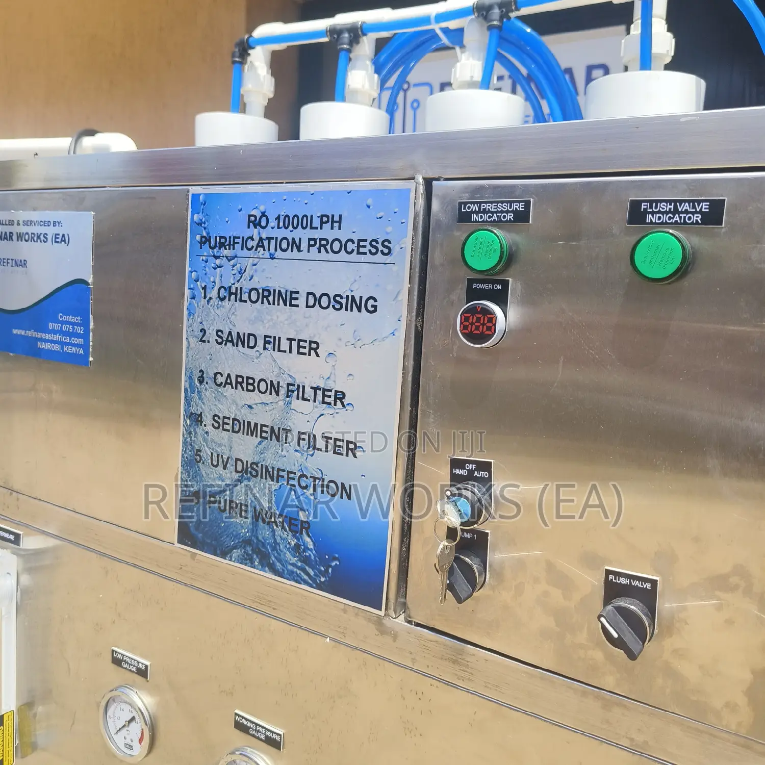 Commercial Reverse Osmosis Borehole Water Treatment Machines