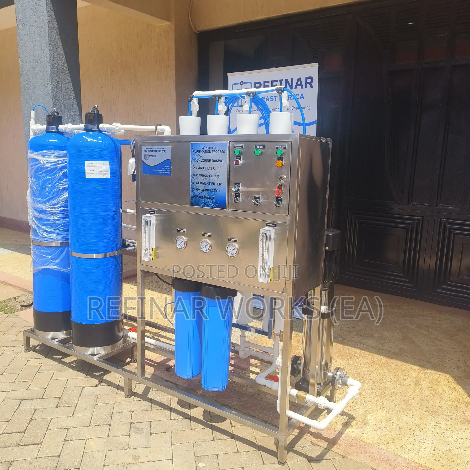 Commercial Reverse Osmosis Borehole Water Treatment Machines