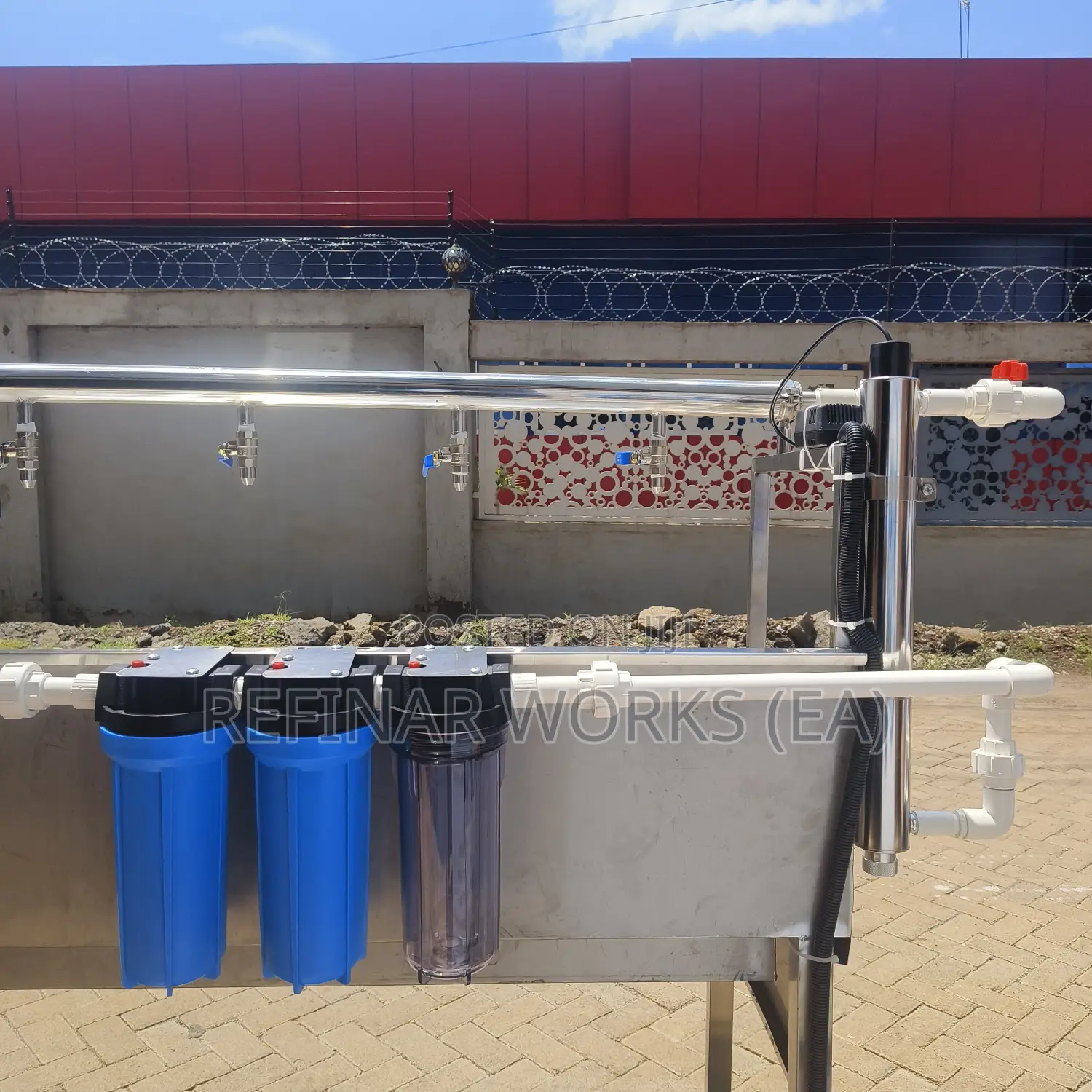 Commercial Reverse Osmosis Borehole Water Treatment Machines