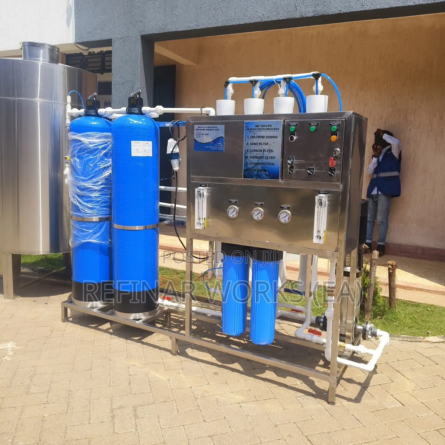 Borehole/Well Water Purification Machine