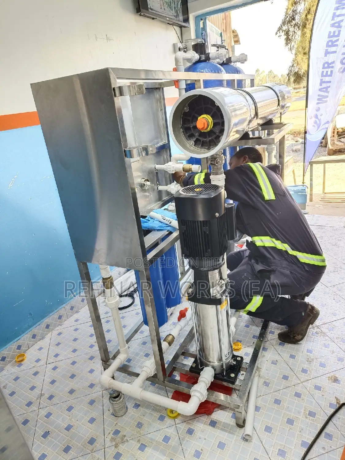 Borehole/Well Water Purification Machine