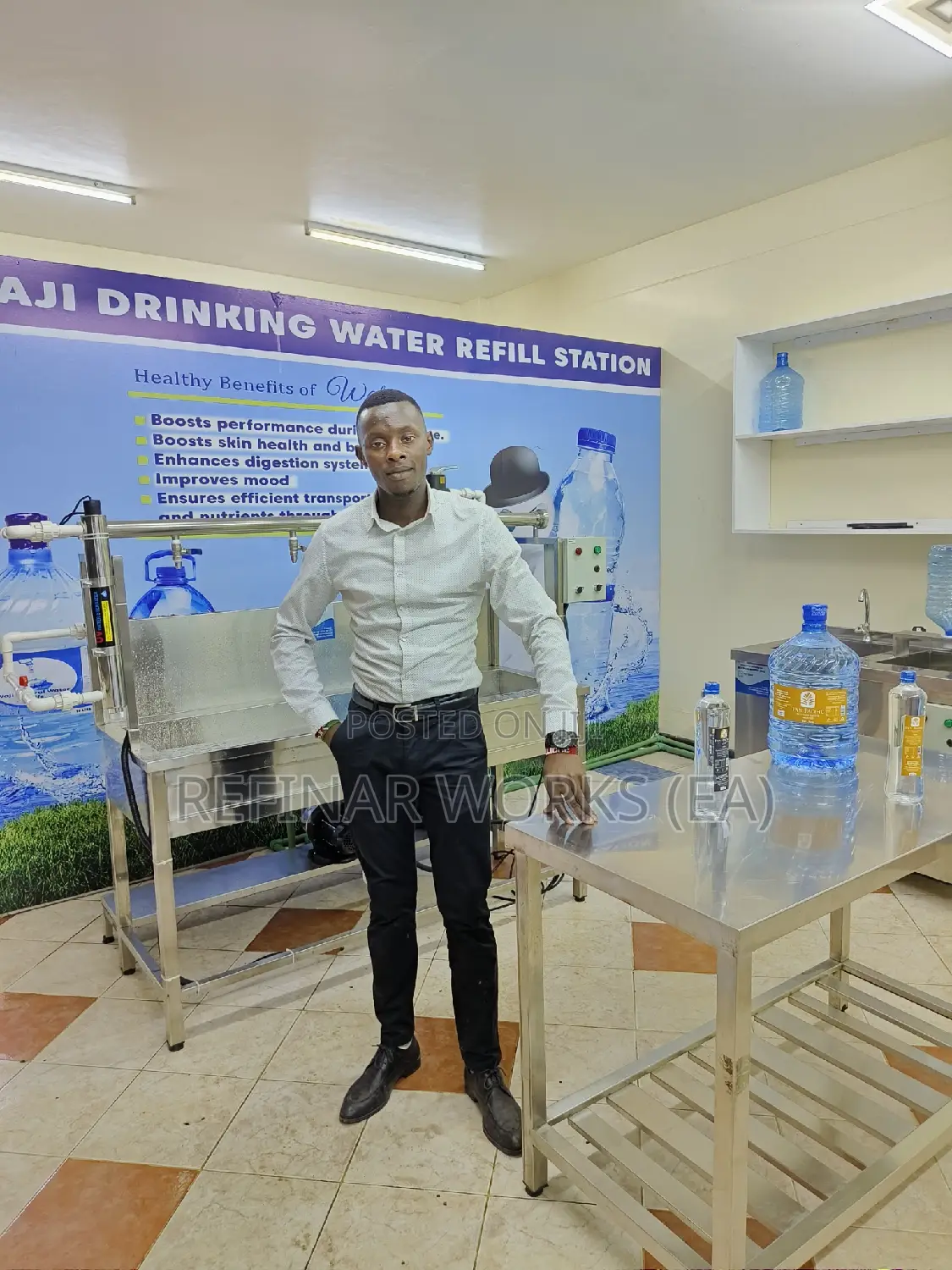 Business Water Purification Machine in Kenya