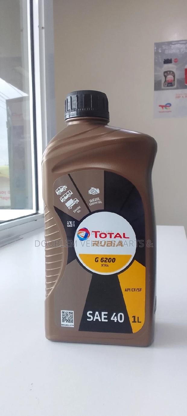 Diesel Engine Oil Total Rubia G6200 Xtra SAE 40 1l/1 Litre