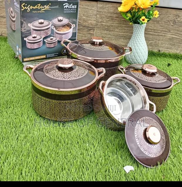 Insulated Hotpot* Keeps Hot 8-12hrs. Set of 4pcs.