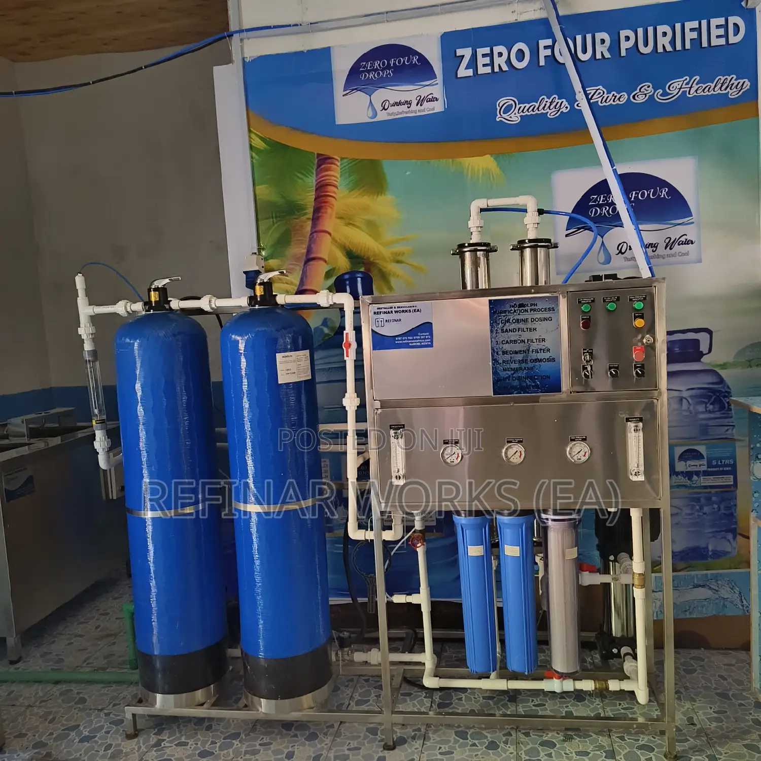 Looking to Start a Water Purification Business - Machines
