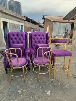 Pedicure Seats, Manicure Seats and a Counter Chair 