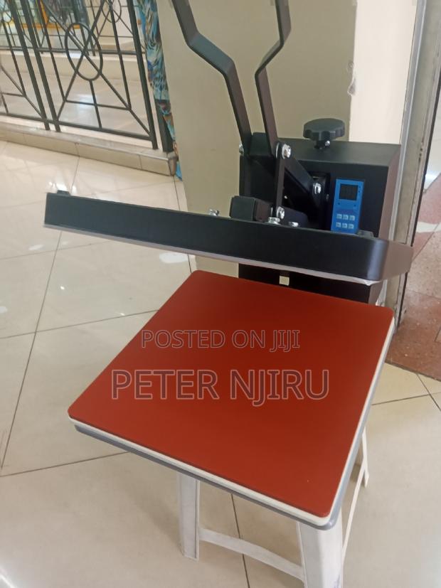 A3 Size 38*38 Flatbed Manual HEAT PRESS. - main view