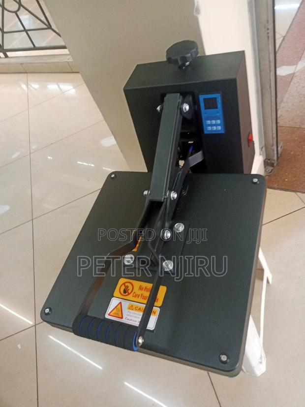 A3 Size 38*38 Flatbed Manual HEAT PRESS. - thumbnail 3