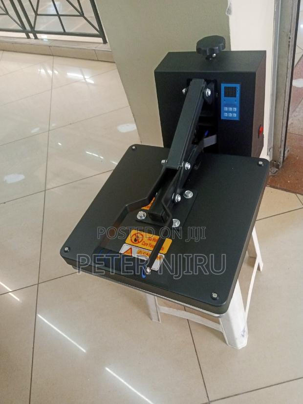 A3 Size 38*38 Flatbed Manual T Shirt HEATPRESS MACHINE - main view