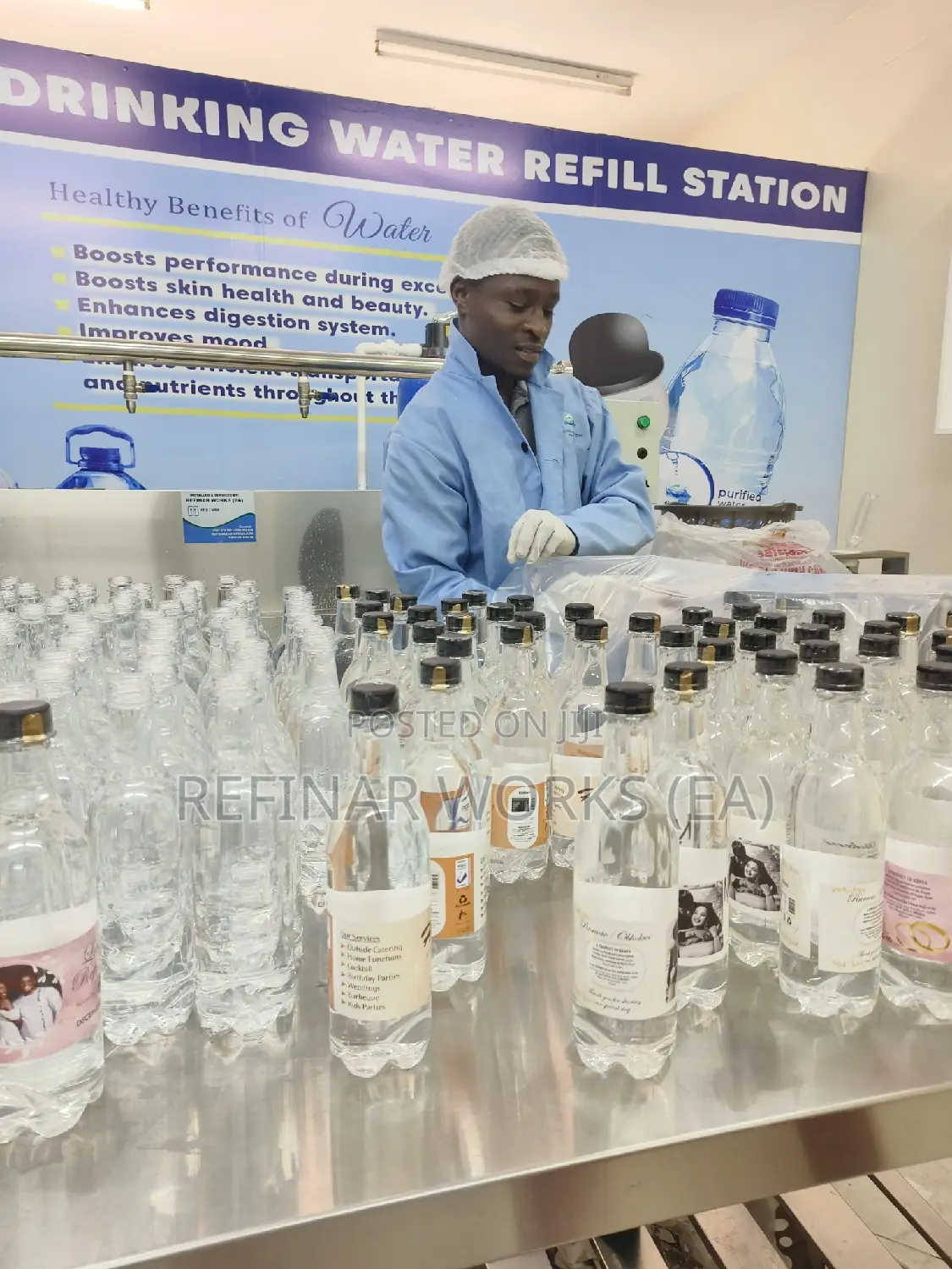 Water Vending or Purifier Machines Starting Equipment