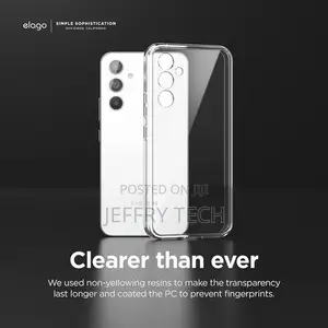 Transparent Mobile Phone Protection Cover Samsung A34 Made O