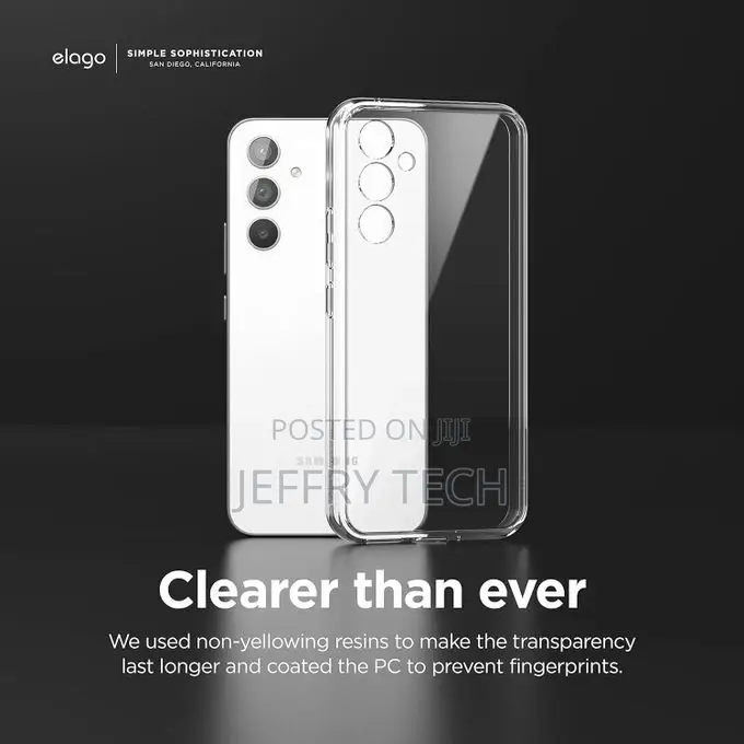 Transparent Mobile Phone Protection Cover Samsung A34 Made O