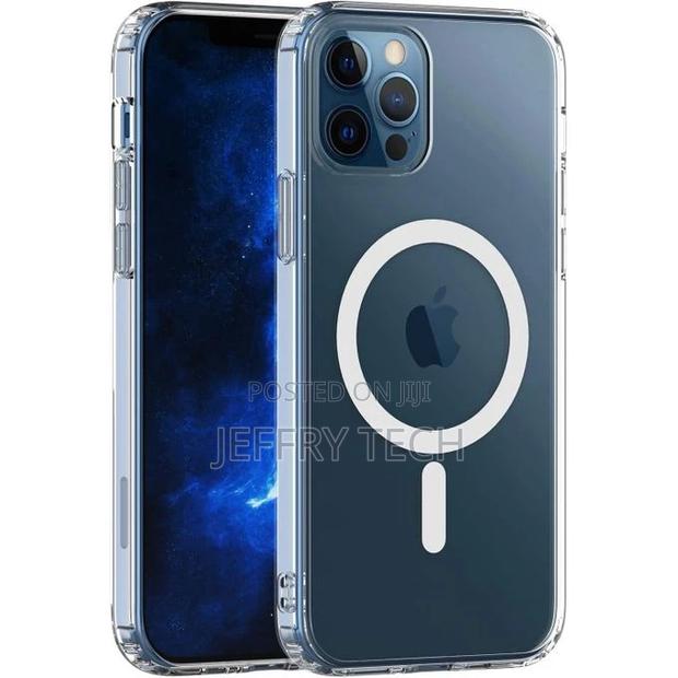 Ten Tech Magnetic Clear Case Designed for iPhone 12 / 12 Pro