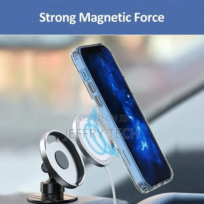 Ten Tech Magnetic Clear Case Designed for iPhone 12 / 12 Pro