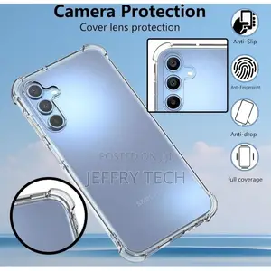 Samsung Galaxy A15 5G – Transparent Cover With Anti-Shock Co