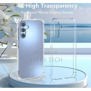 Samsung Galaxy A15 5G – Transparent Cover With Anti-Shock Co