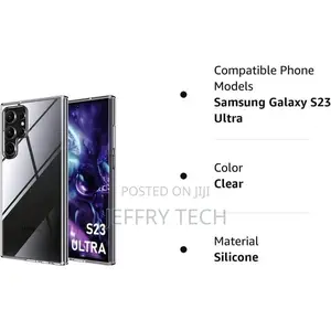 Transparent Mobile Phone Protection Cover Samsung S23 Ultra