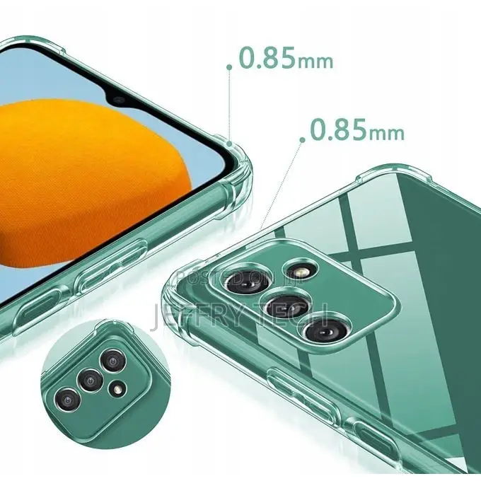 Samsung Galaxy A04S – Transparent Cover With Anti-Shock Corn