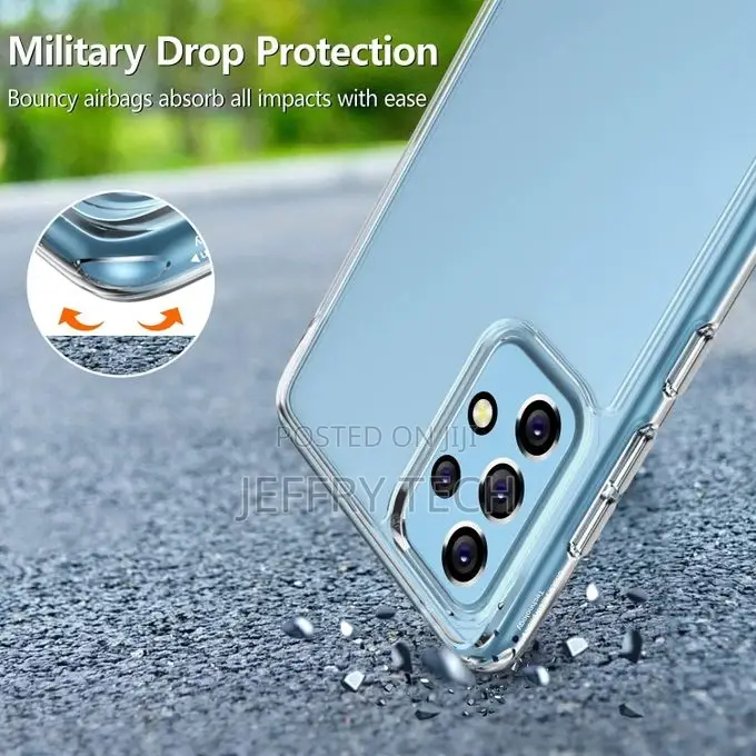 Transparent Mobile Phone Protection Cover Samsung A52 / A52S