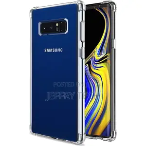 Samsung Galaxy Note 8 – Transparent Cover With Anti-Shock Co