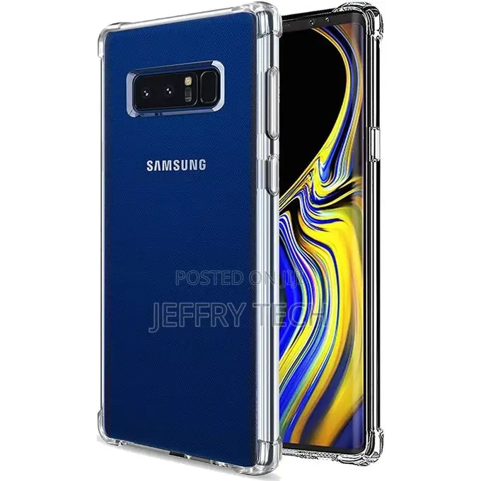 Samsung Galaxy Note 8 – Transparent Cover With Anti-Shock Co