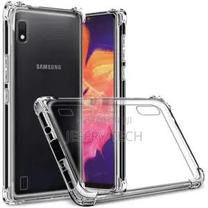Samsung Galaxy A10 – Transparent Cover With Anti-Shock Corne