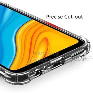 Samsung Galaxy A10 – Transparent Cover With Anti-Shock Corne