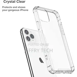 iPhone 11 Pro Max – Transparent Anti-Shock Corners Made of H