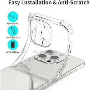 iPhone 13 Pro Max – Transparent Anti-Shock Corners Made Of