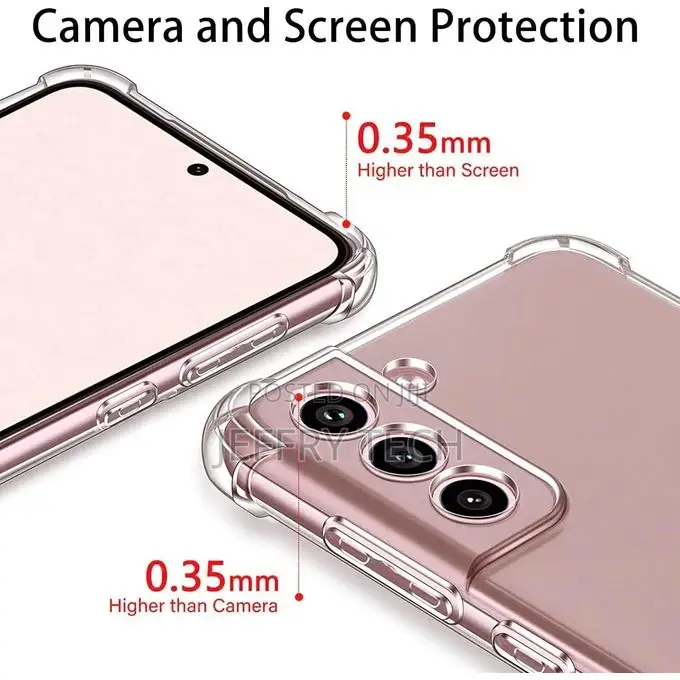 Samsung Galaxy S22 PLUS – Transparent Anti-Shock Corners Mad