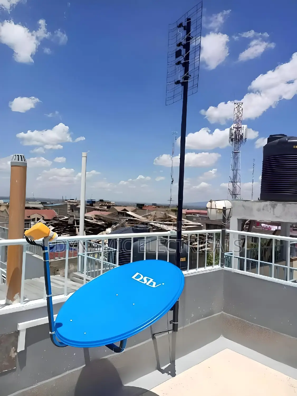Communal Aerial And Satellite System