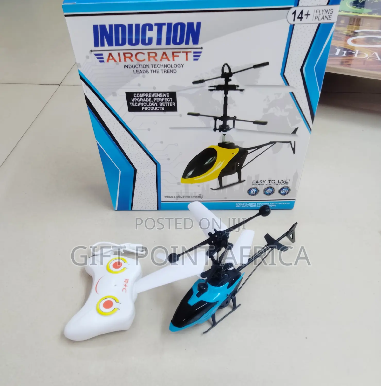 Rechargeable Remote Control Flying Helicopter for Kids