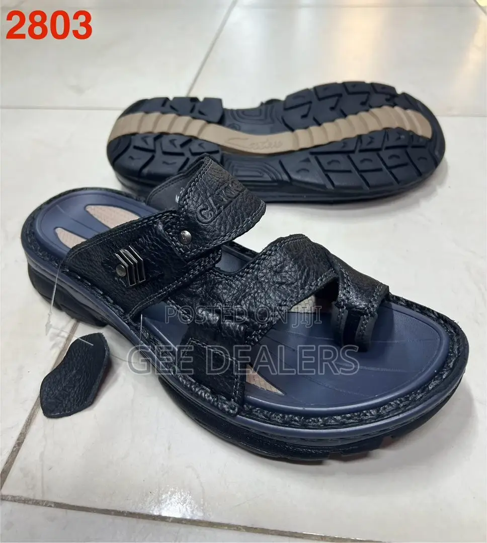 Men Open Shoes >Leather Open Shoes