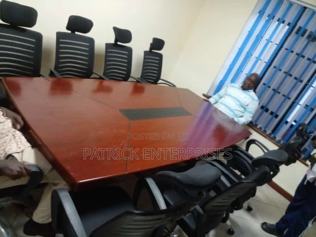 Executive Imported Mahogany Office Boardroom Table