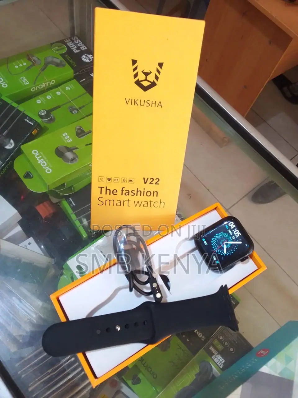 Full Screen Touch 1.75”, Fitness Smart Watch V22