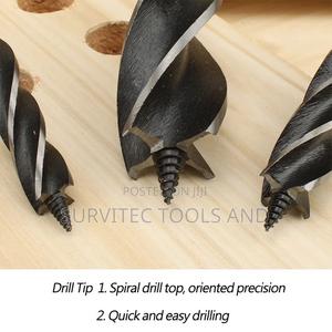 Woodwork Auger Hex Shank Drill Bits - thumbnail 2