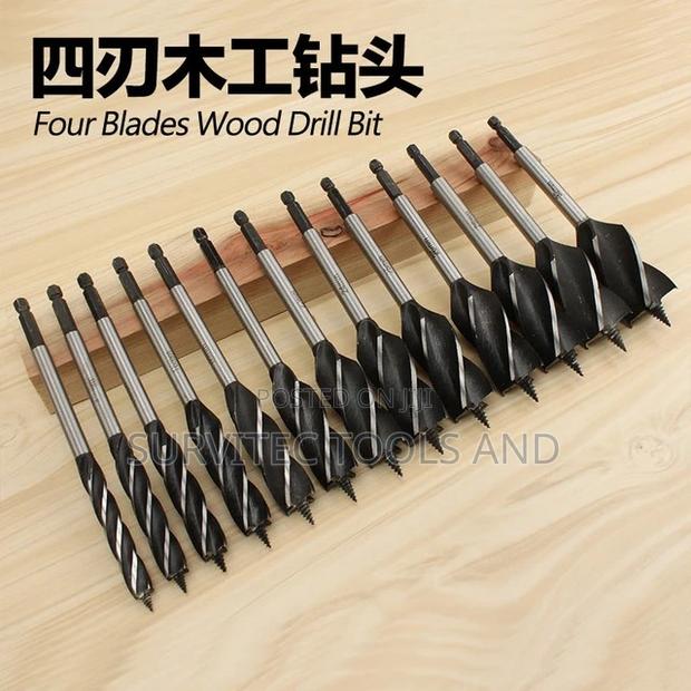 Woodwork Auger Hex Shank Drill Bits - thumbnail 3