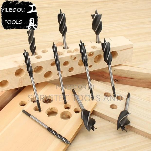 Woodwork Auger Hex Shank Drill Bits - thumbnail 4