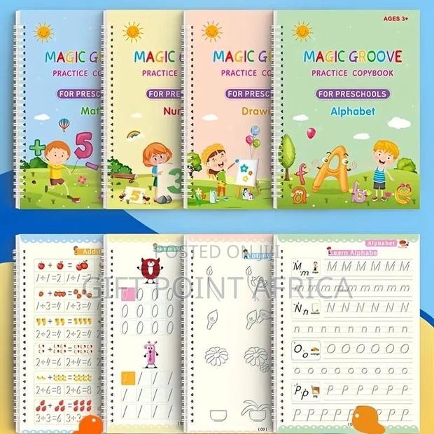 Sank Magic Practice Copybook for Kids - main view