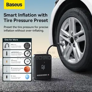 Baseus Super Energy 2-in-1 Jump Starter Inflator (1000A)
