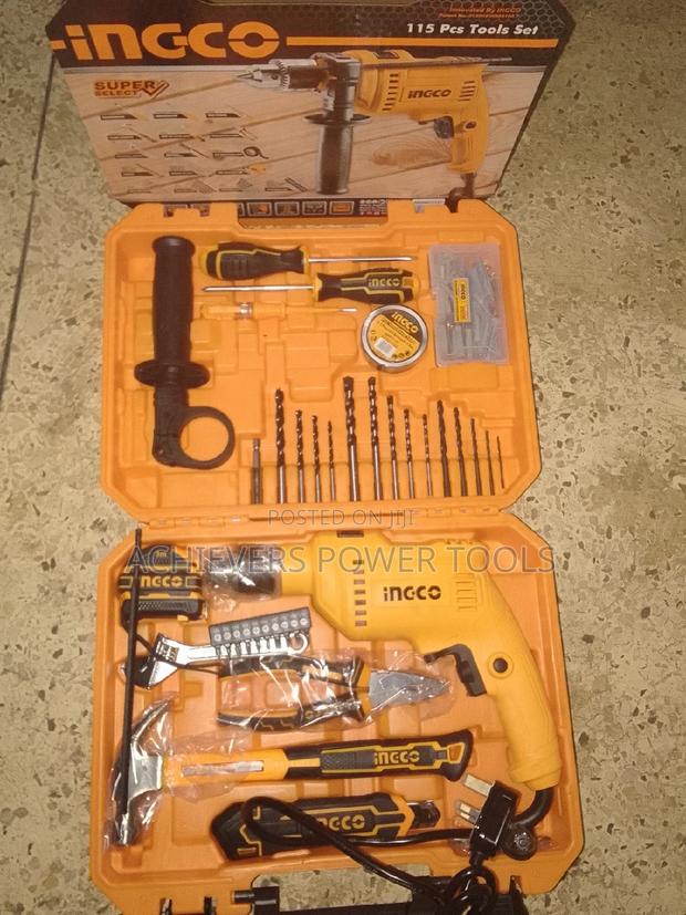 Impact Ingco Drill Set - main view